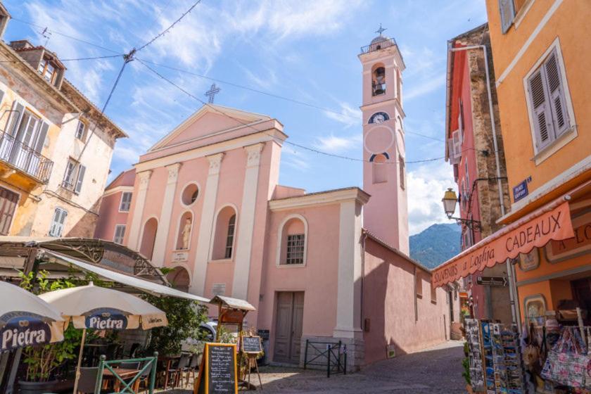 Charmant T1 Plein Centre Corte Au 13 Cours Paoli Wifi Gratuit Calme Lumineux Exterior foto