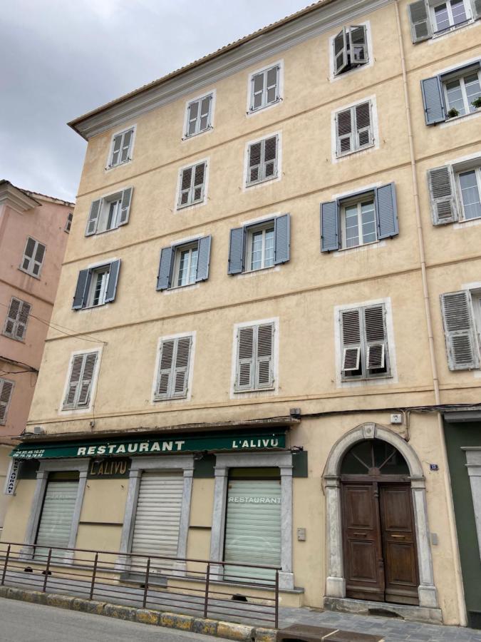 Charmant T1 Plein Centre Corte Au 13 Cours Paoli Wifi Gratuit Calme Lumineux Exterior foto