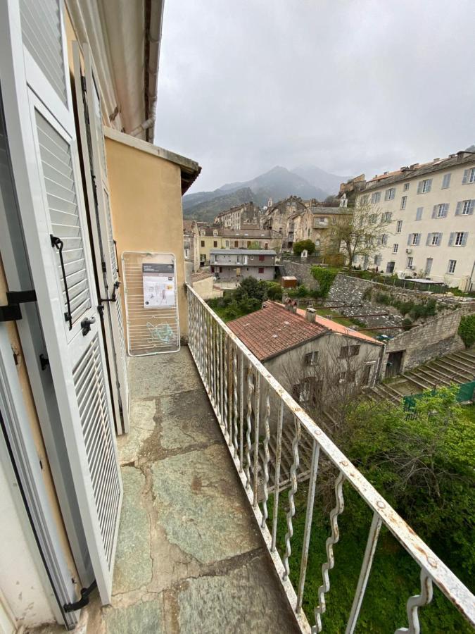 Charmant T1 Plein Centre Corte Au 13 Cours Paoli Wifi Gratuit Calme Lumineux Exterior foto