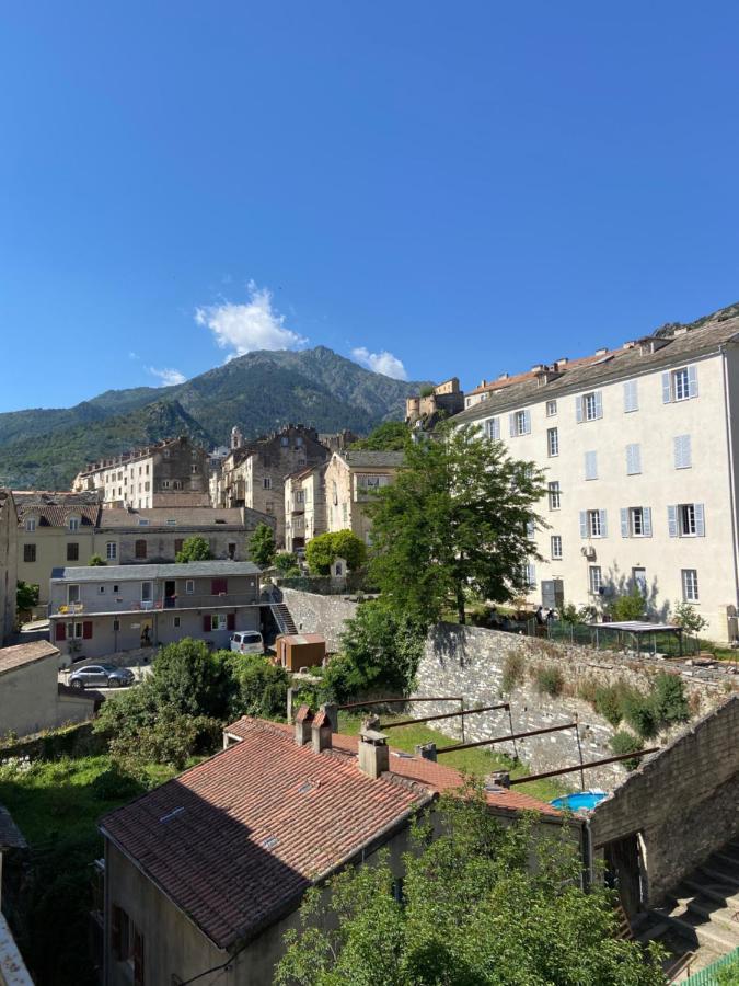 Charmant T1 Plein Centre Corte Au 13 Cours Paoli Wifi Gratuit Calme Lumineux Exterior foto